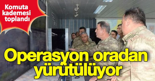 Komuta kademesi Genelkurmay karargahında