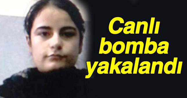 Konya'da canlı bomba yakalandı