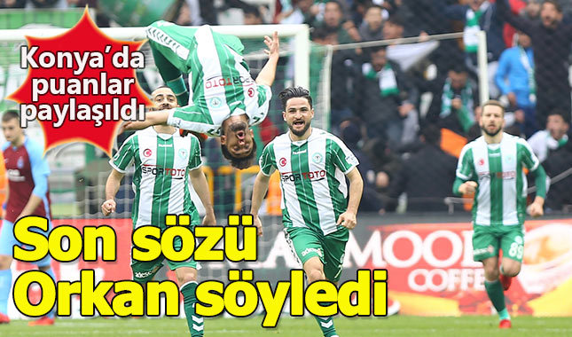 Konyaspor 2-2 Trabzonspor maçın özet görüntüleri 