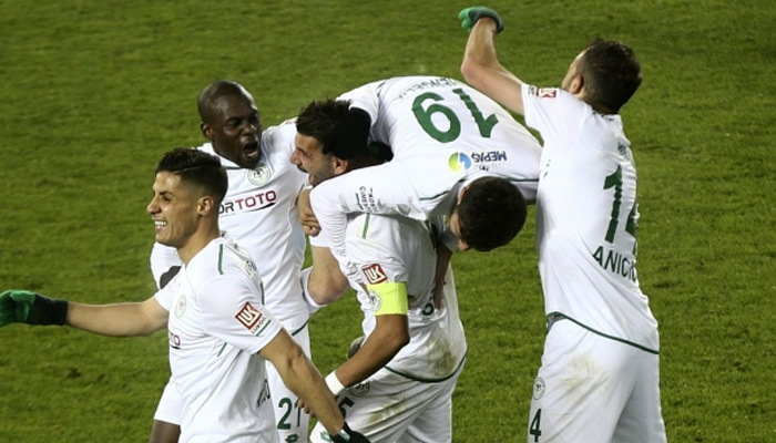 Konyaspor son dakika golüyle Ankargücü'nü yıktı