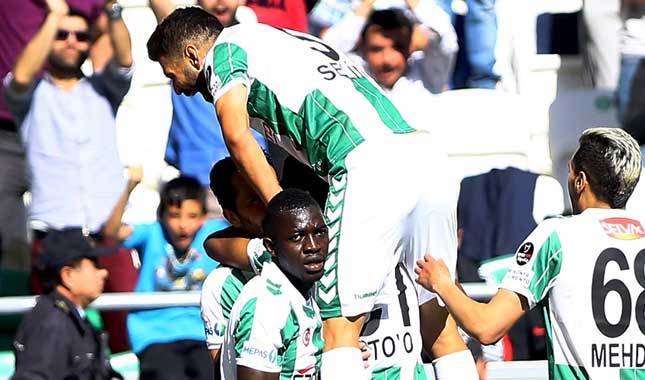 Konyaspor'a golcüleri hayat verdi