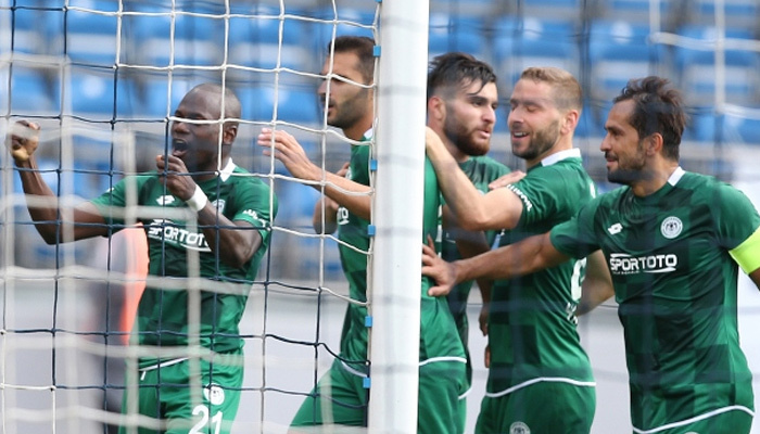 Konyaspor'dan dört dörtlük galibiyet