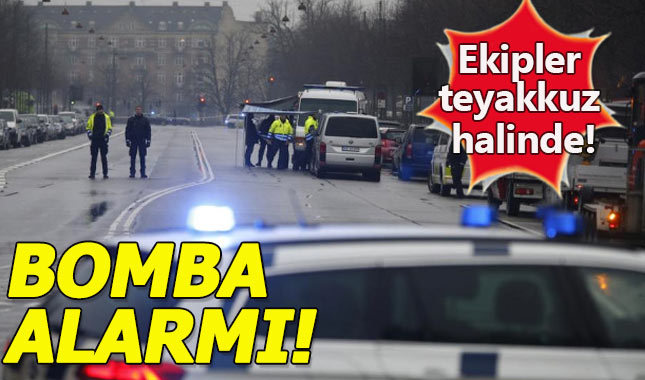 Kopenhag'da bulunan ABD Büyükelçiliğinde bomba alarmı!