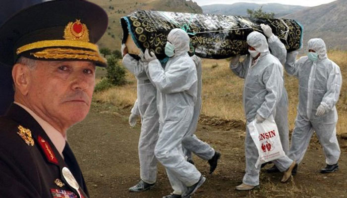 Koronadan ölen Aytaç Yalman, toprağa böyle verildi