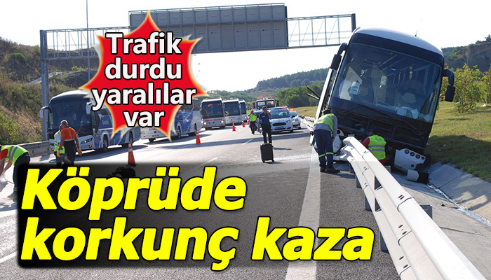 Körpüde korkunç kaza