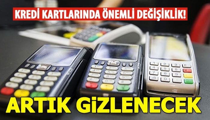Kredi kartında yeni sisteme geçiliyor