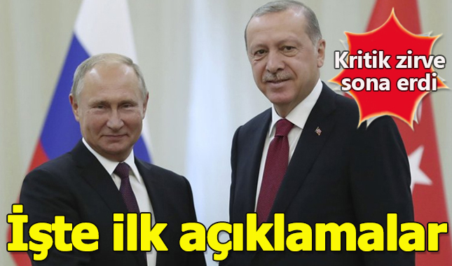 Kritik Türkiye - Rusya görüşmesi sona erdi! İşte ilk açıklamalar