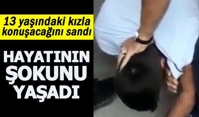 Küçük kızla buluşacağını sanan sapık şoför, hayatının şokunu yaşadı