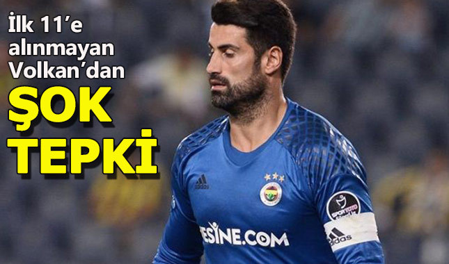 Kulübeye çekilen Volkan Demirel'den şok tepki