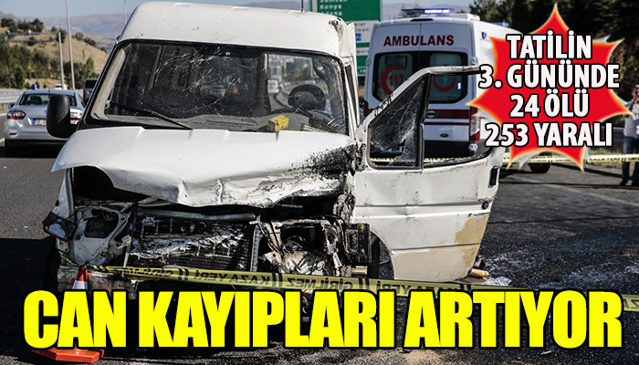 Kurban Bayram'ının 3. gününde kayıplar artıyor