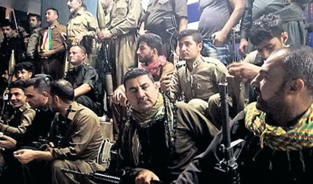 Kuzey Irak refendumu için Kandil'den 500 terörist geldi