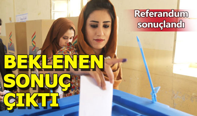Kuzey Irak referandumunda resmi olmayan ilk sonuçlar