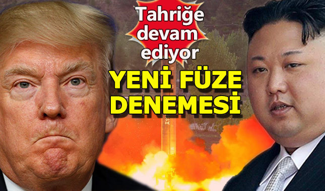 Kuzey Kore, bir füze denemesi daha gerçekleştiriyor