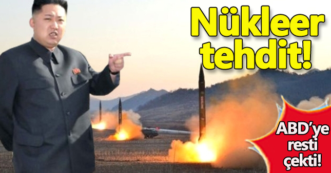 Kuzey Kore'den ABD'ye Nükleer tehdit