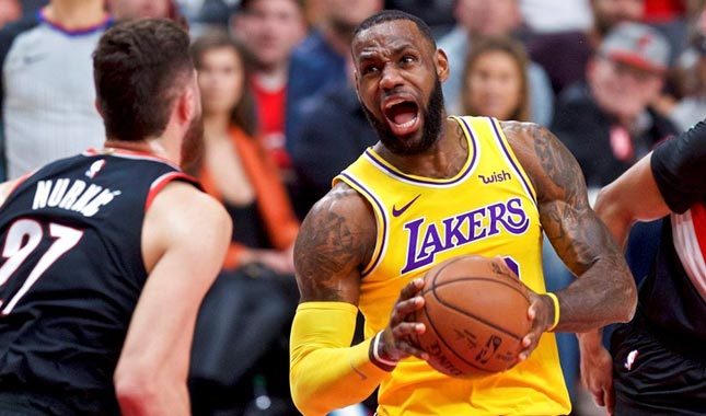 LA Lakers, Portland'ı devirdi
