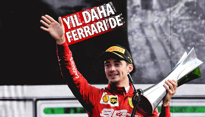 Leclerc 5 yıl daha Ferrari'de
