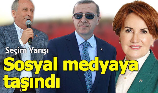 Liderler miting meydanlarından sosyal medyaya taşındı