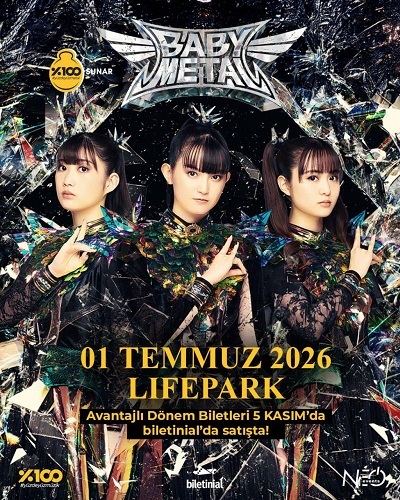LifePark, 2026 yazında üç ayrı efsaneyi ağırlıyor: Alice Cooper, BABYMETAL ve The Offsprin