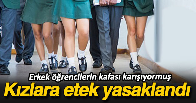 Lisede diz üstü etek yasağı