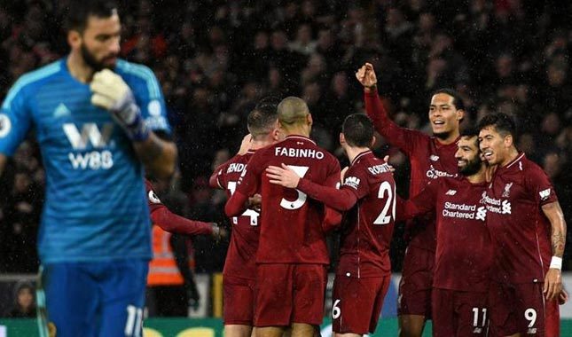 Liverpool'a rakip dayanmıyor