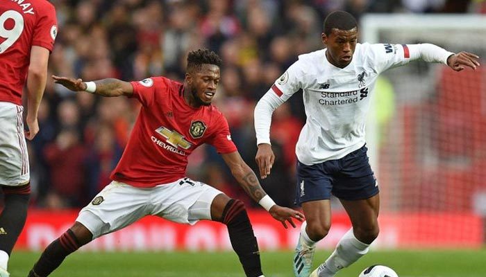 Liverpool'un serisini Manchester United durdurdu