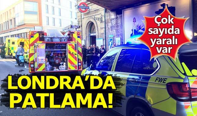 Londra metrosunda patlama! Yaralılar var