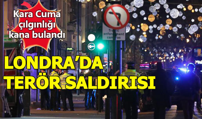 Londra'da alışveriş çılgınlığı kana bulandı
