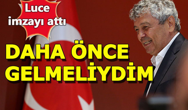 Lucescu resmi imzayı attı