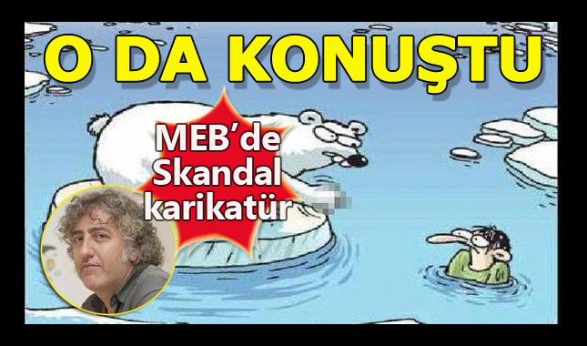MEB çalışma Kitabındaki karikatürün çizeri konuştu!