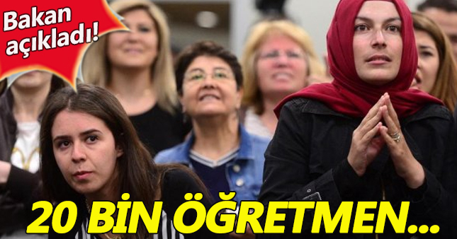 MEB şubatta 20 bin öğretmen ataması yapacak