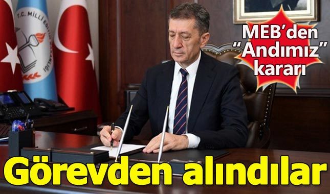 MEB'den "Andımız" kararı! Görevden alındılar