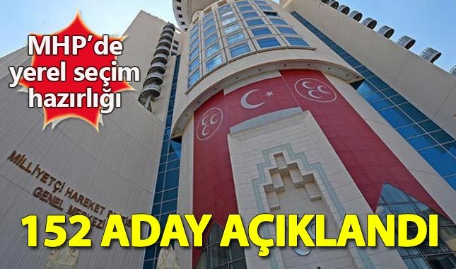 MHP 152 adayını daha açıkladı
