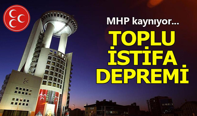 MHP Eskişehir teşkilatında toplu istifa şoku