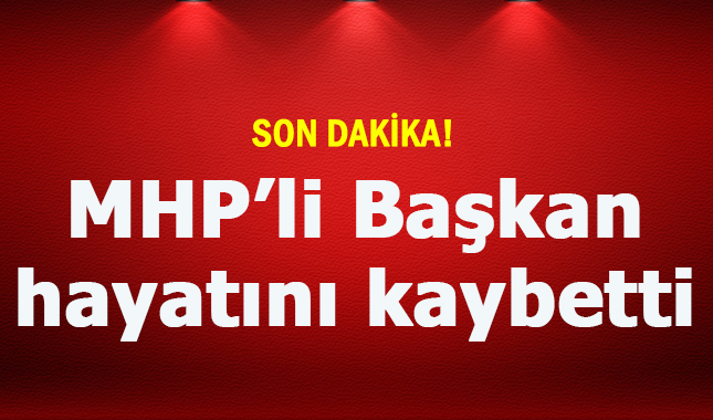 MHP Giresun İlçi Başkanı Vehbi Usta hayatını kaybetti