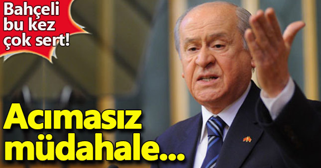 MHP lideri Bahçeli'den saldırıyla ilgili ilk açıklama