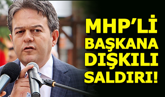 MHP'li Belediye Başkanına dışkılı saldırı
