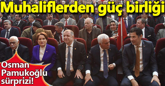 MHP'li muhaliflerden gövde gösterisi