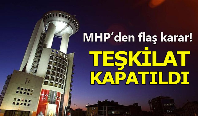 MHP'nin Nazilli teşkilatı 'protokol kavgası' nedeniyle kapatıldı