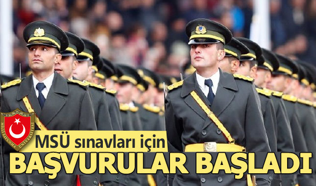 MSÜ askeri öğrenci başvuru şartları nelerdir, 2019 Milli Savunma Üniversitesi sınav başvurusu ne zaman, nasıl yapılır?
