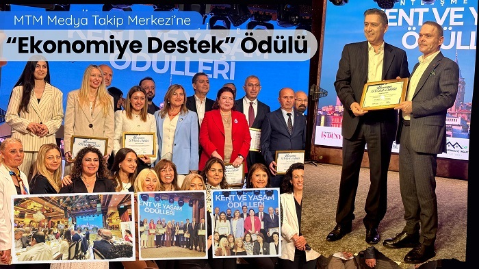 MTM Medya Takip Merkezi'ne “Ekonomiye Destek” Ödülü
