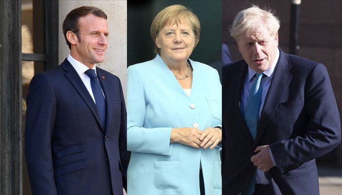 Macron, Merkel ve Johnson Erdoğan ile görüşecek