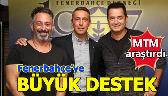 Magazin camiasından Fenerbahçe'ye büyük destek!