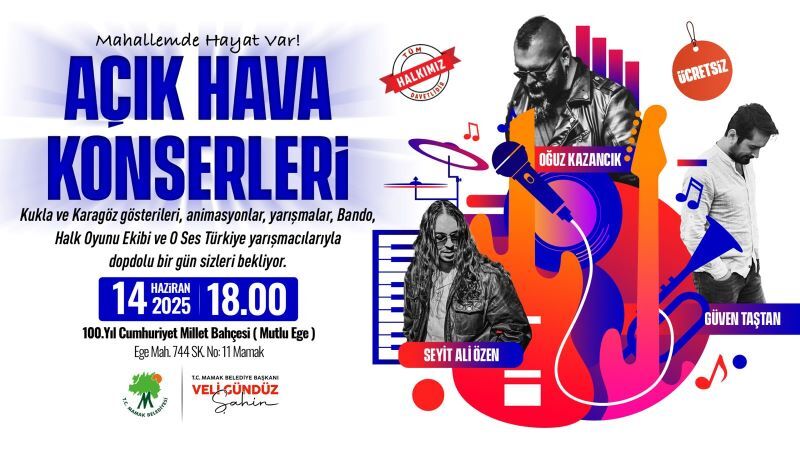 “Mahallemde Hayat Var” Konserleri Başlıyor
