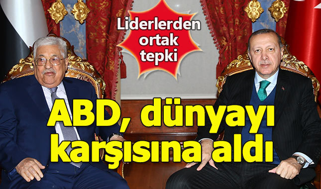 Mahmud Abbas İsrail'e meydan okudu: "Bana sınırları gösterin"