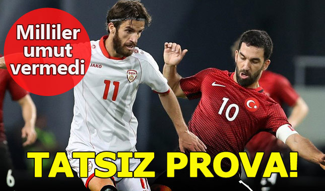 Makedonya 0-0 Türkiye Maç Özeti Türk spiker - Hazırlık maçı