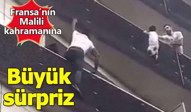 Malili kahramana Fransız vatandaşlığı verildi