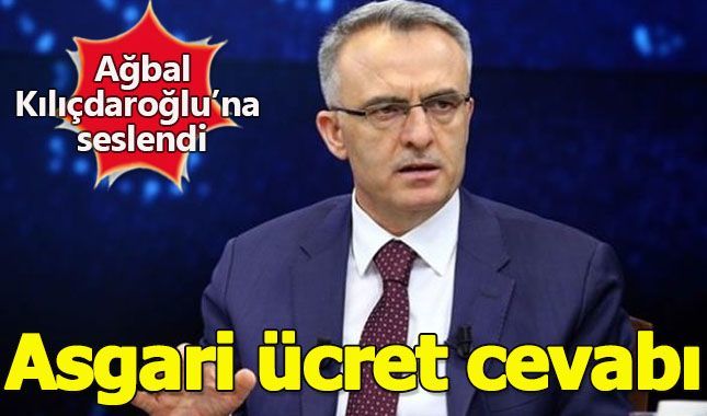 Maliye Bakanı Ağbal Kılıçdaroğlu'na cevap verdi...