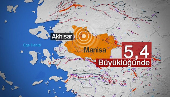 Manisa'da şiddetli deprem! Pek çok ilde hissedildi