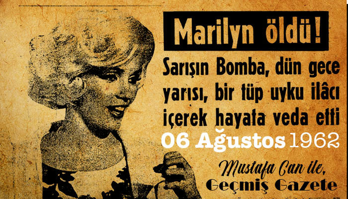 Marilyn Monroe öldü