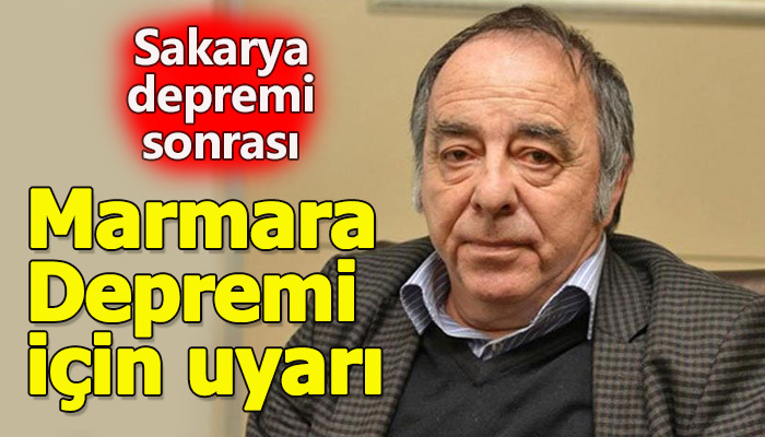 Marmara Depremi için öncü değil